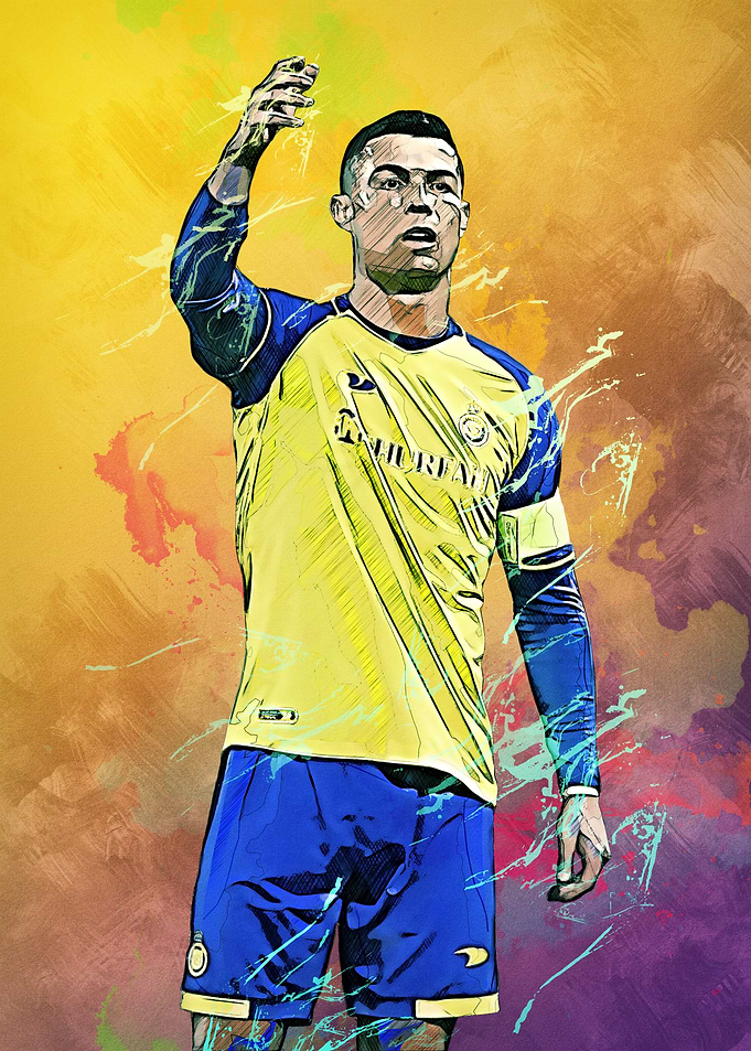 Cristiano Ronaldo Abstract
