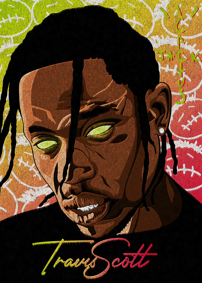 Travis Scott Portrait