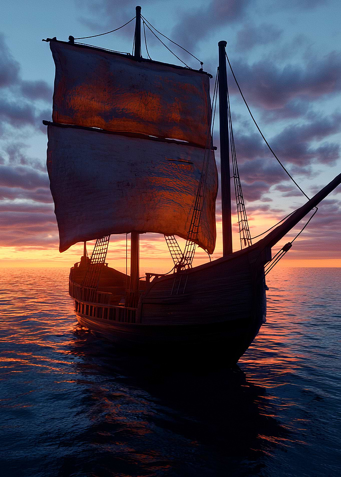 Sailing into Sunset