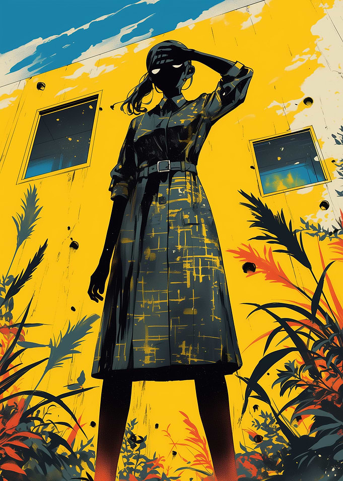 Silhouette in Yellow