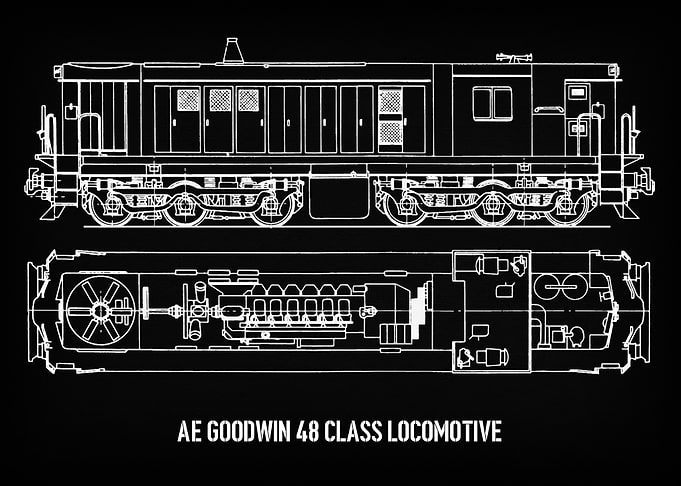 AE Goodwin 48 Class Locomotive