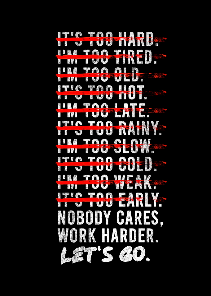 Let's go Motivational Quote