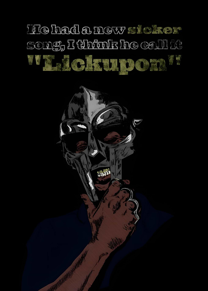 MF DOOM Art Print