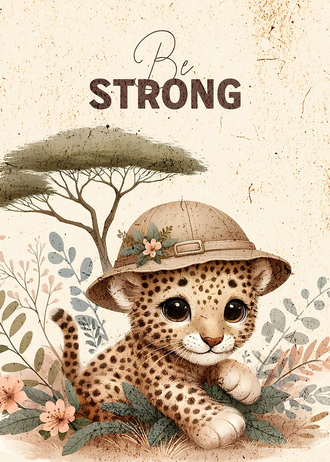 Cute Leopard Cub