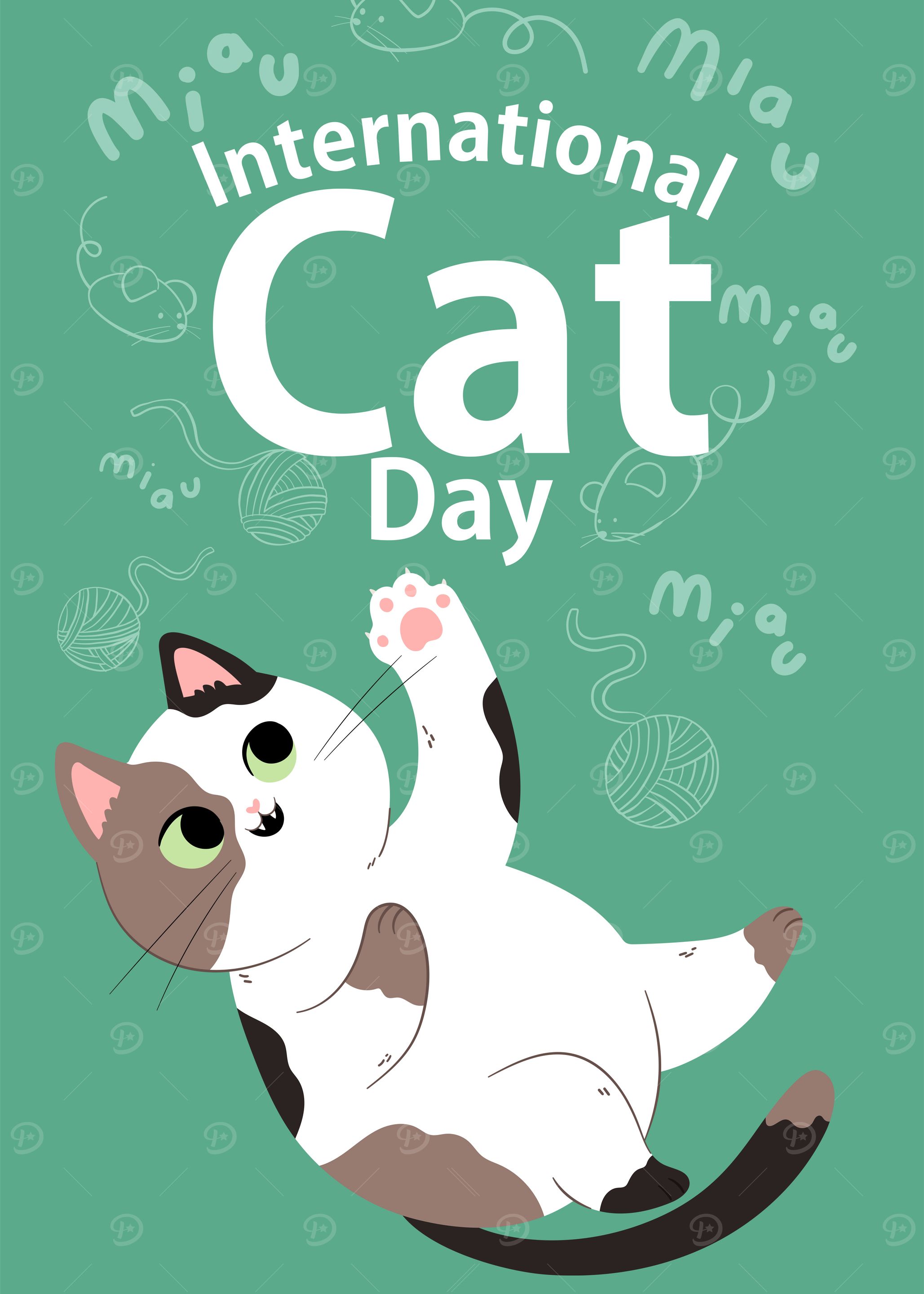 animals international cat day