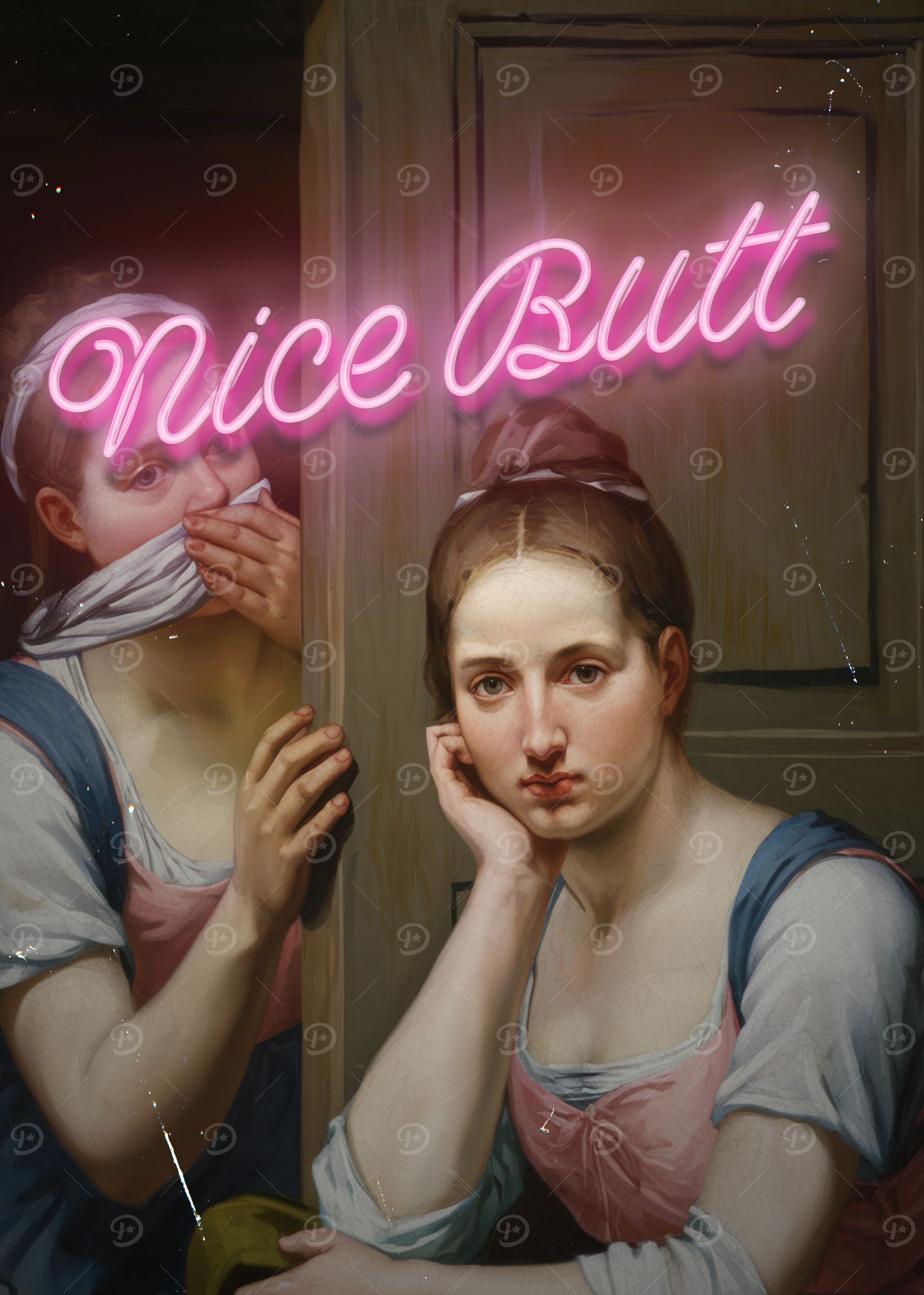 Nice Butt Painting
