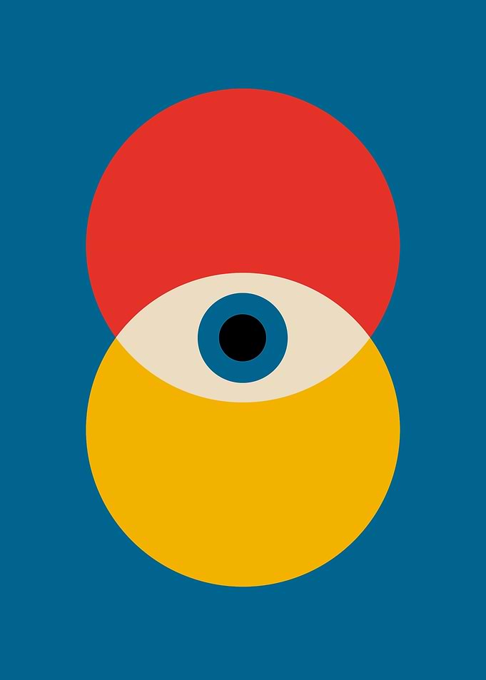 Abstract Eye Art