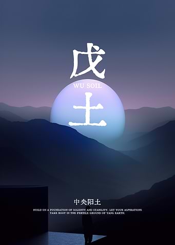 Wu Soil - Chinese Character Art