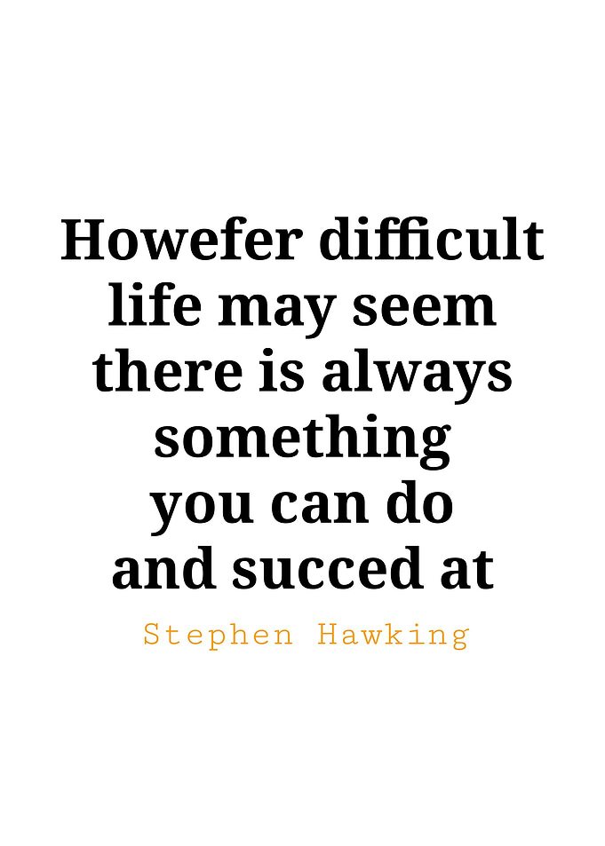 Stephen Hawking Quote