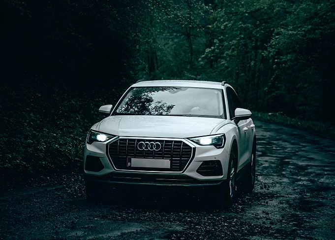 Audi SUV on Road