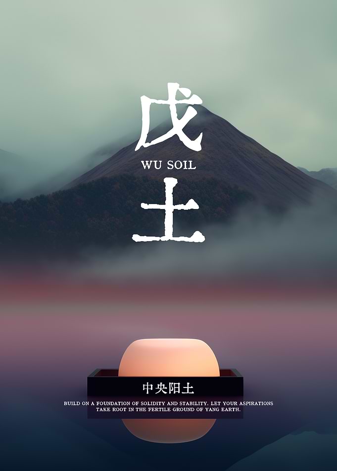 Wu Soil Chinese Character Art