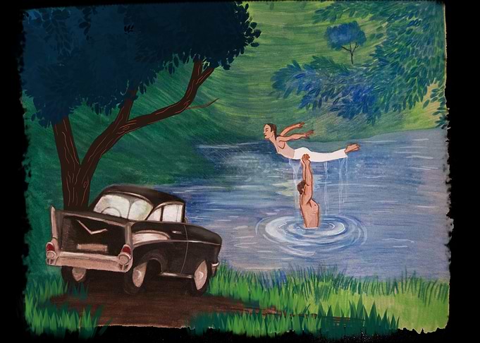 Couple in Water