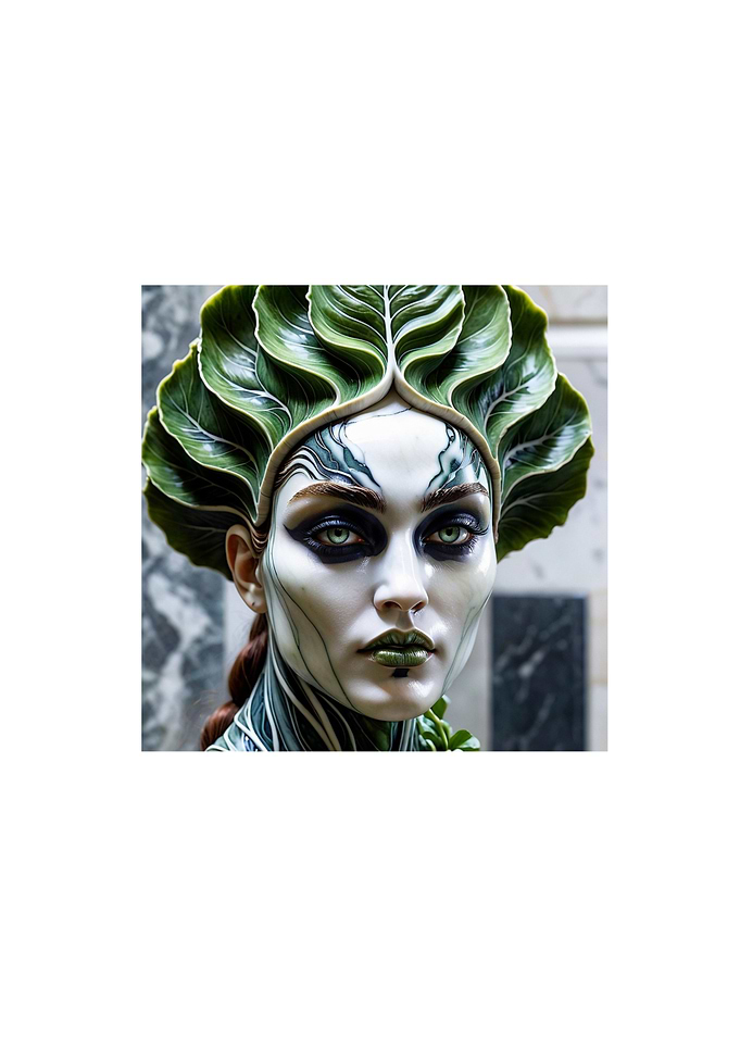 Green Goddess Sculpture