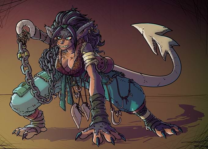 Feline Sea Hunter