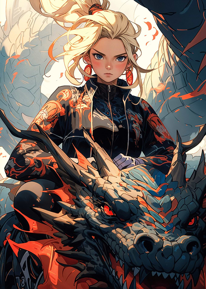 Dragon Rider Girl