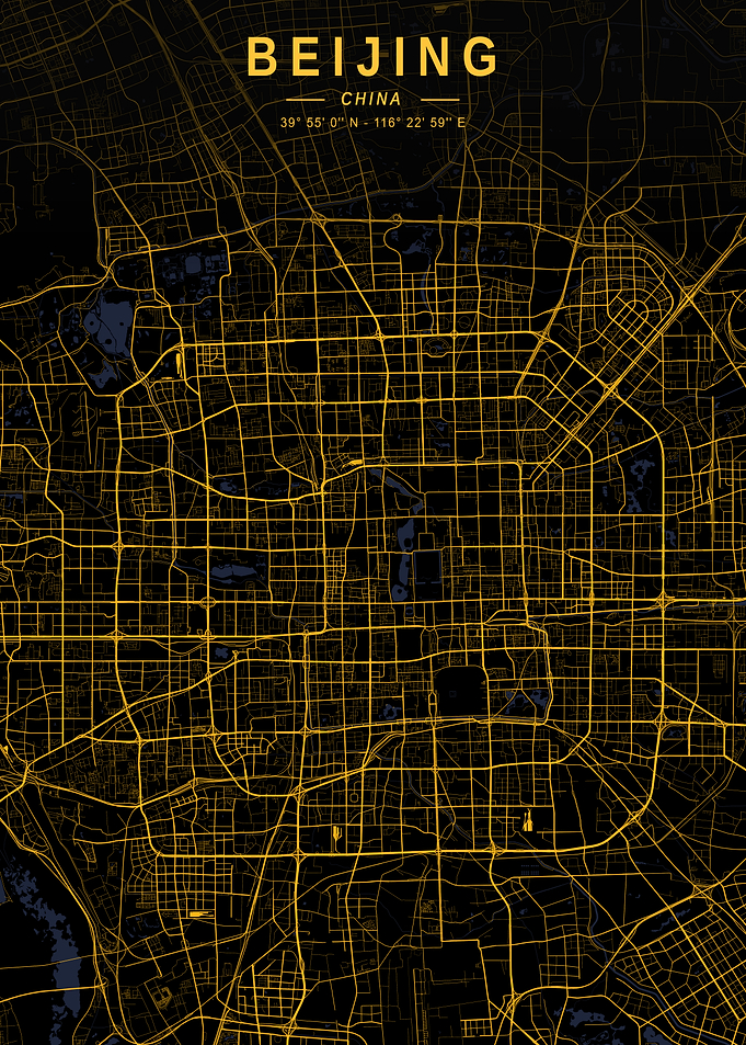 Beijing Golden City Map