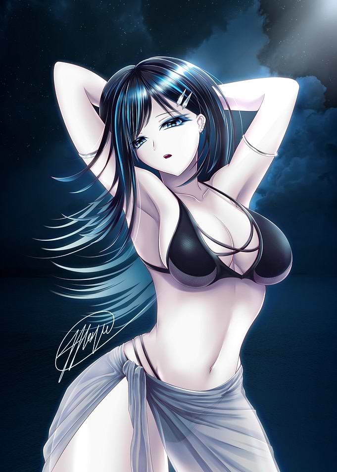 Elegant Goth Girl