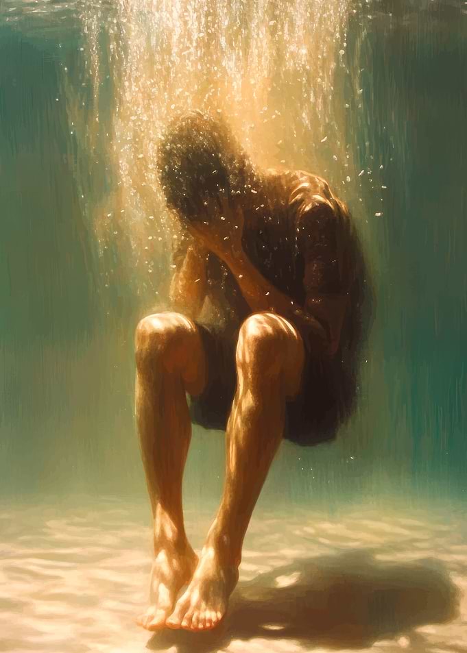 Man Underwater