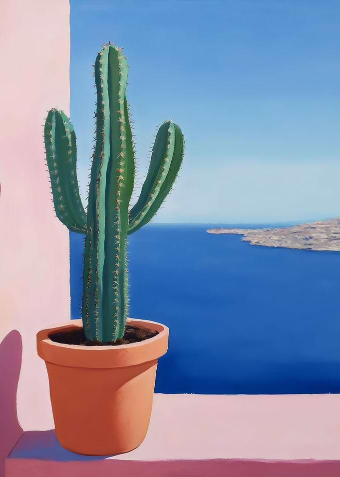 Cactus by the Sea