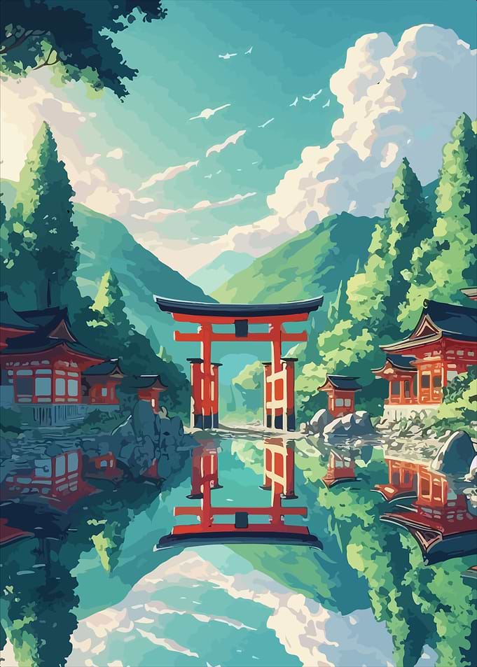 Japanese Torii Gate