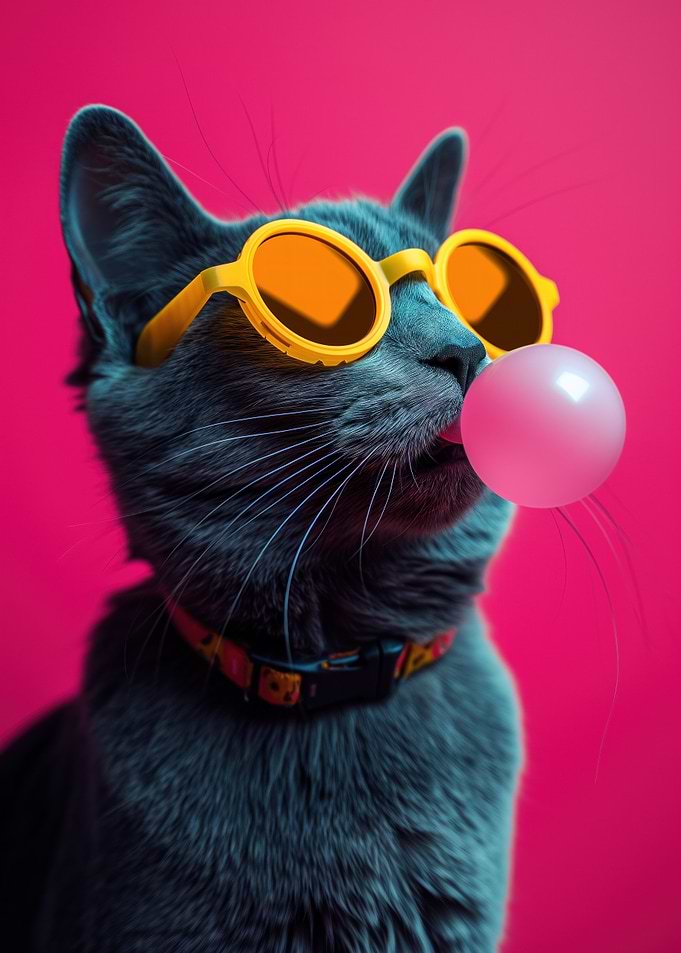 Cool Cat BubbleGum