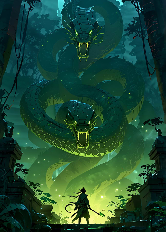 Giant Serpent Guardian