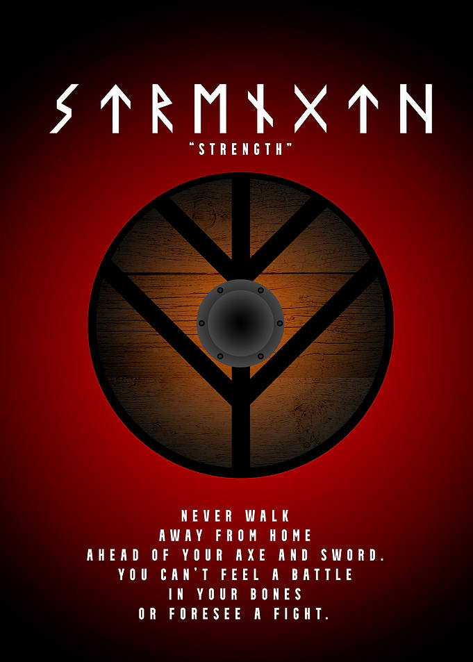 'Strength' Runic Shield