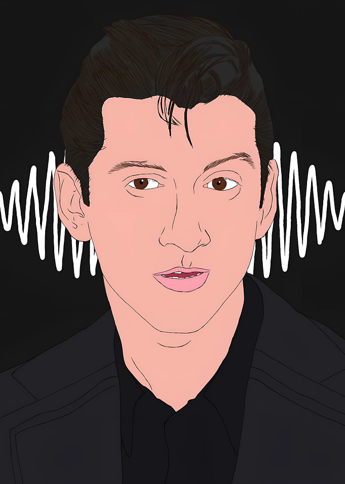 Alex Turner Portrait