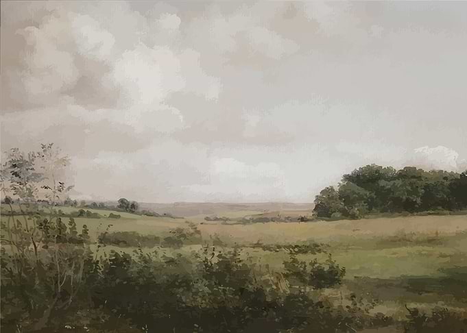 Countryside Landscape Pain