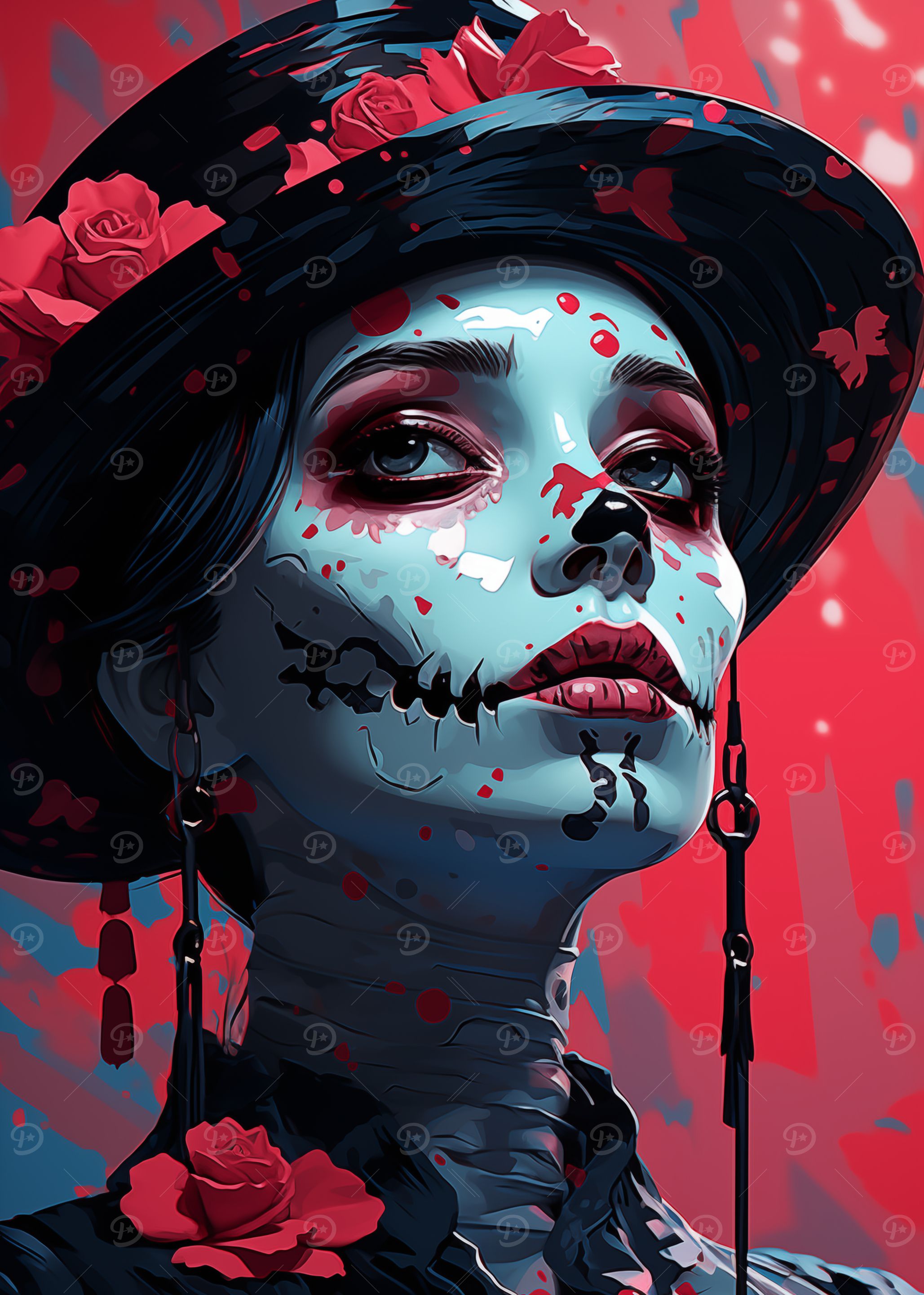 Sugar Skull Woman