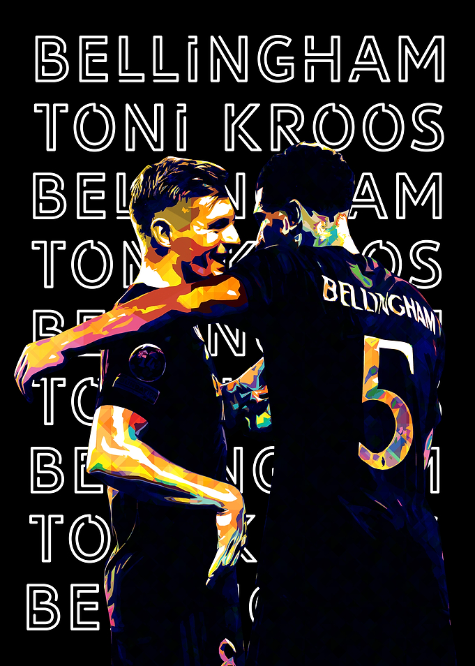 Bellingham & Kroos Pop Art
