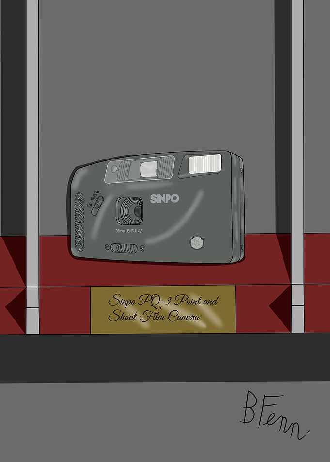 Sinpo PQ-3 Point and Shoot Film Camera