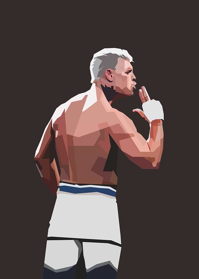 MMA Fighter Portrait