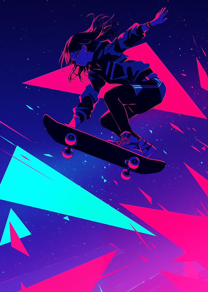 Skating off the edge