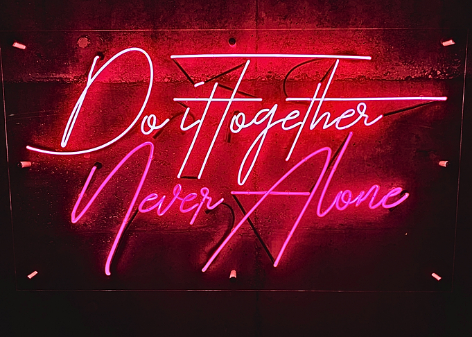 Neon Sign - Do It Together