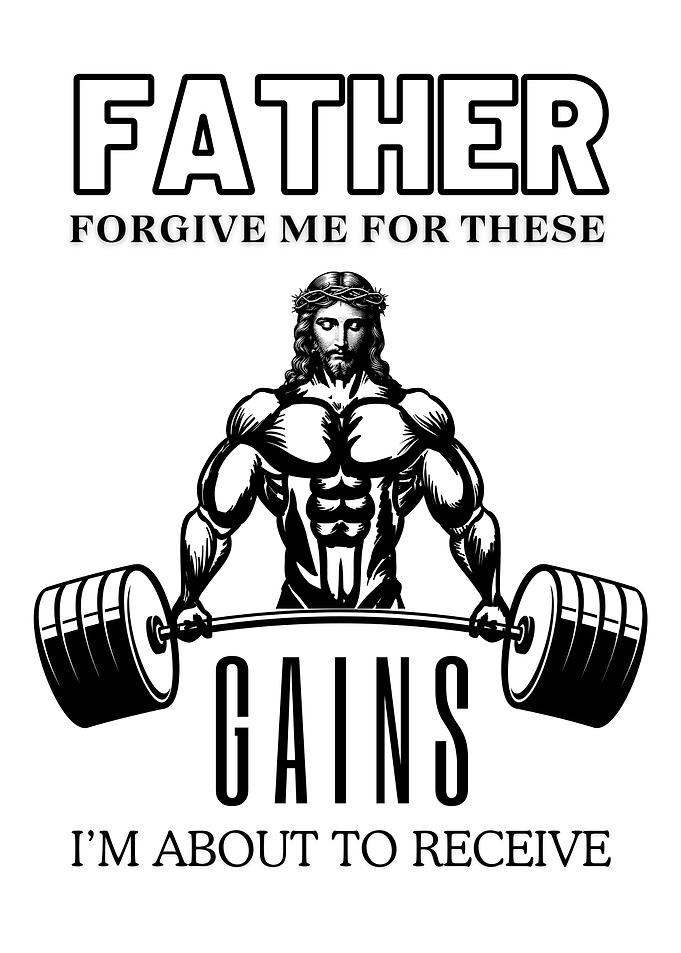 Jesus Bodybuilding Workout Gym