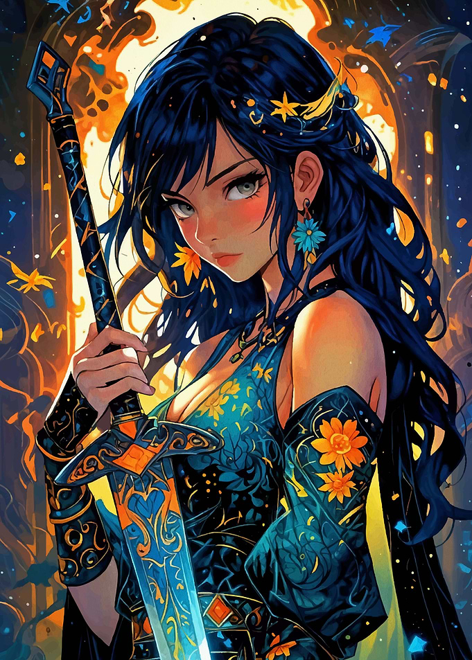 Geisha Warrior Girl Japan