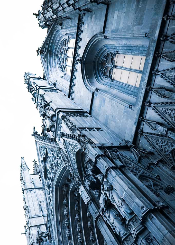 Gothic Cathedral Facade