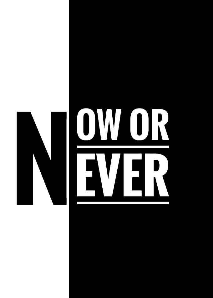 Now or Never Poster