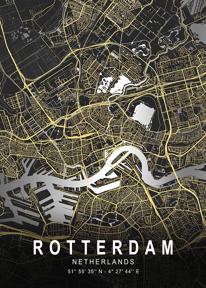 Rotterdam Silver City Map