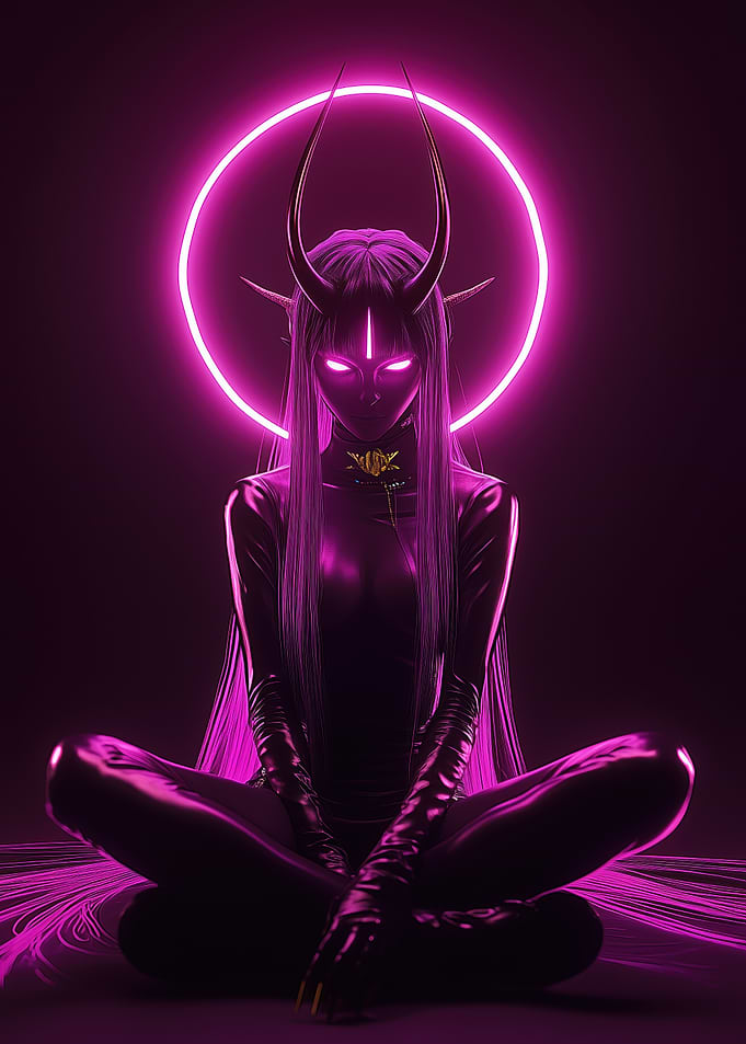 Neon Demon Girl