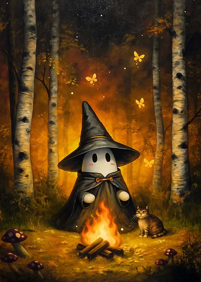 Ghostly Campfire