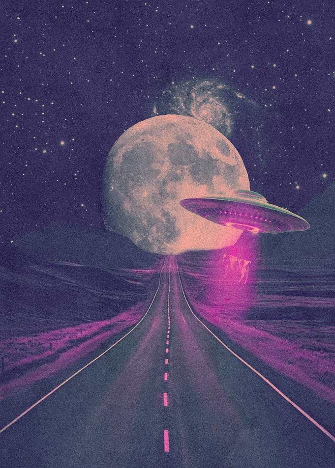 UFO Over Highway