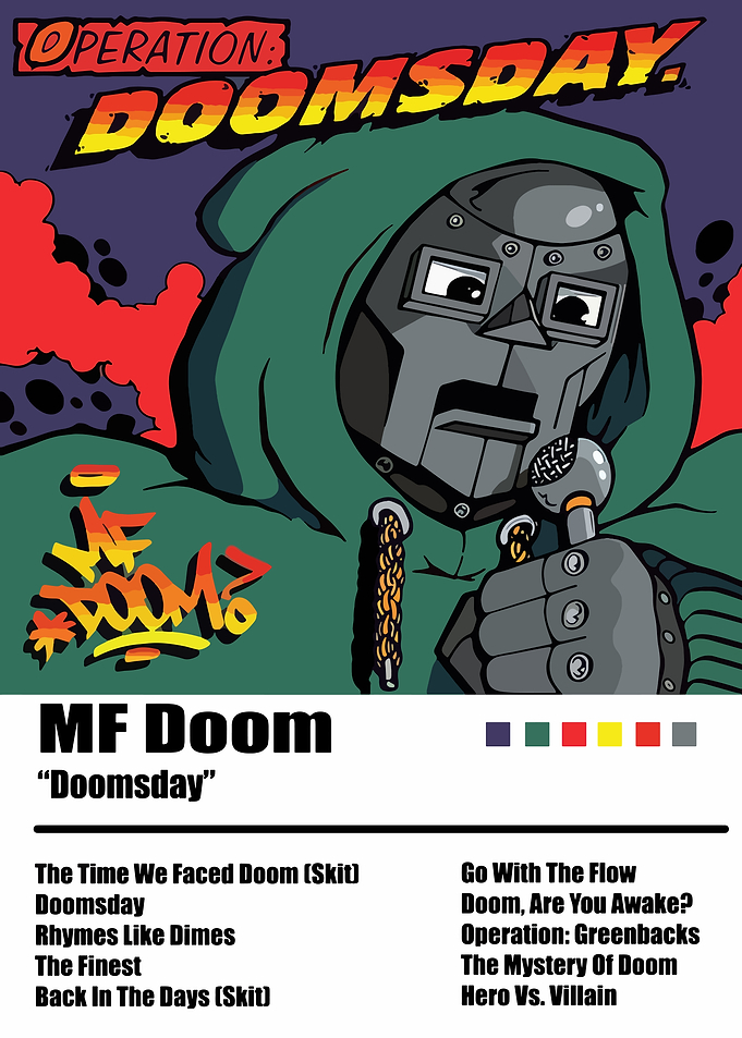 MF Doom Doomsday Album Cover