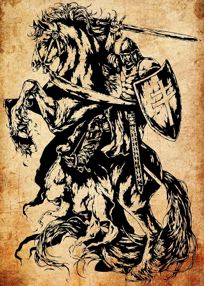 Knight on Horseback