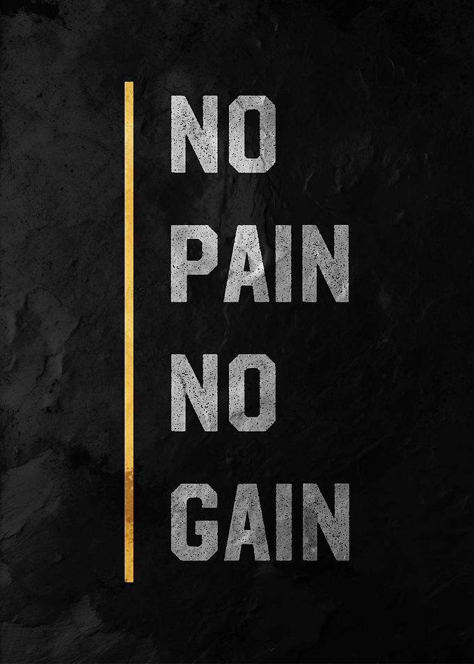 No Pain No Gain Poster