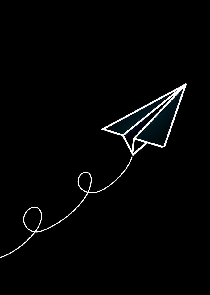 Paper Airplane Minimalist