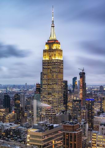 Empire State Building Night View
