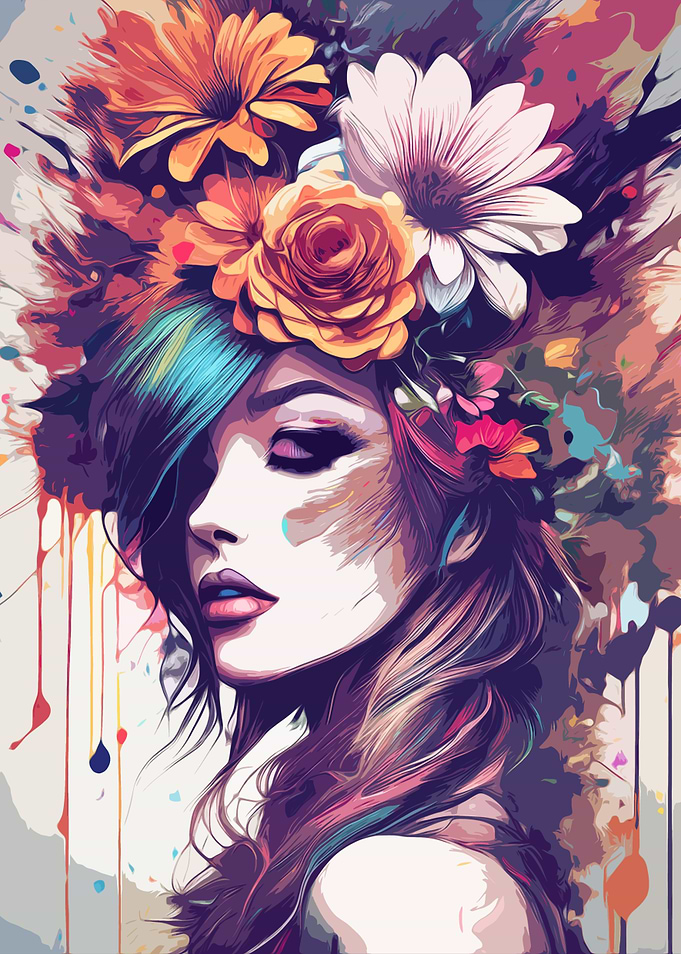Floral Portrait