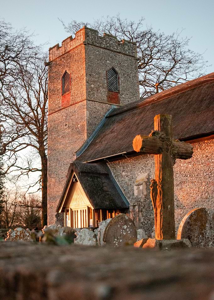 Church at Sunset